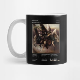 Immolation - Acts Of God Tracklist Album Mug